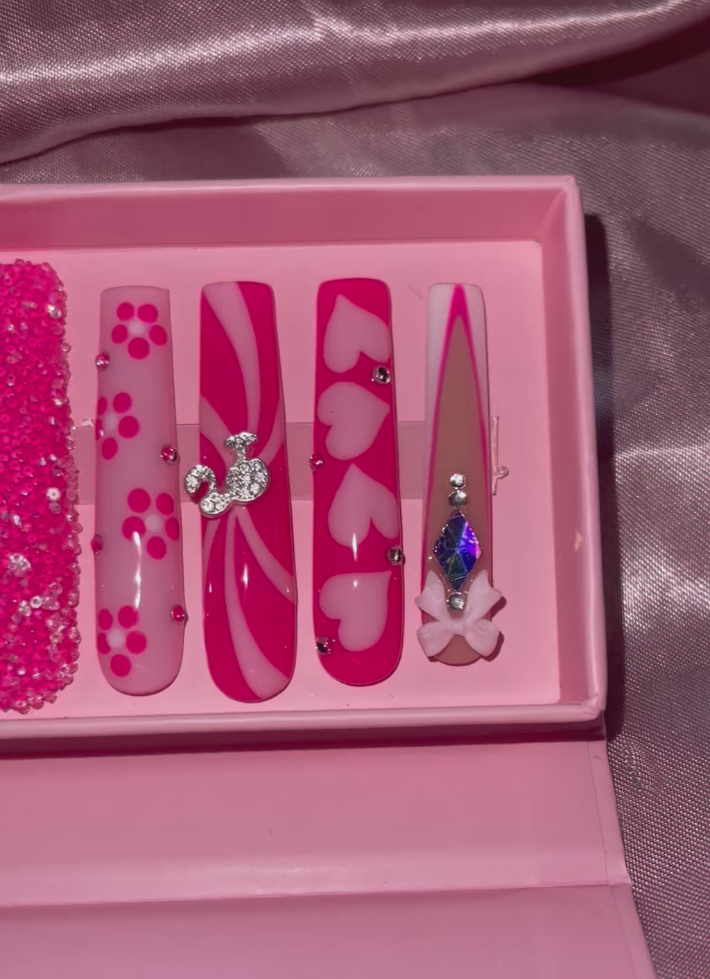 Barbie XL Luxury press-ons
