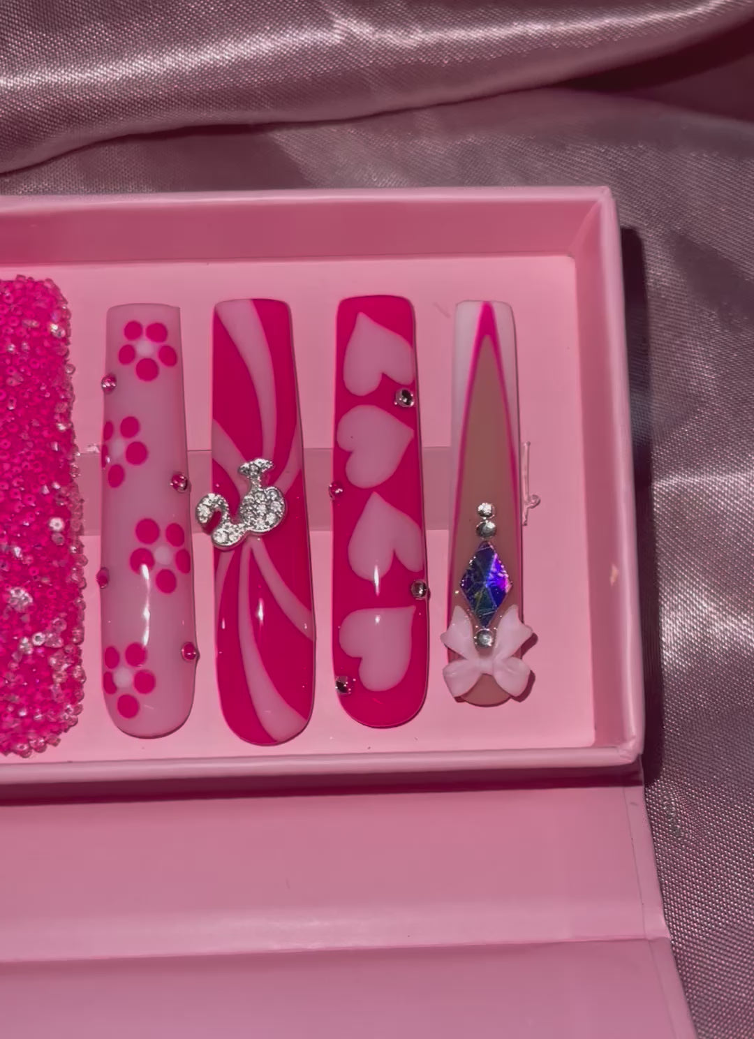 Barbie XL Luxury press-ons